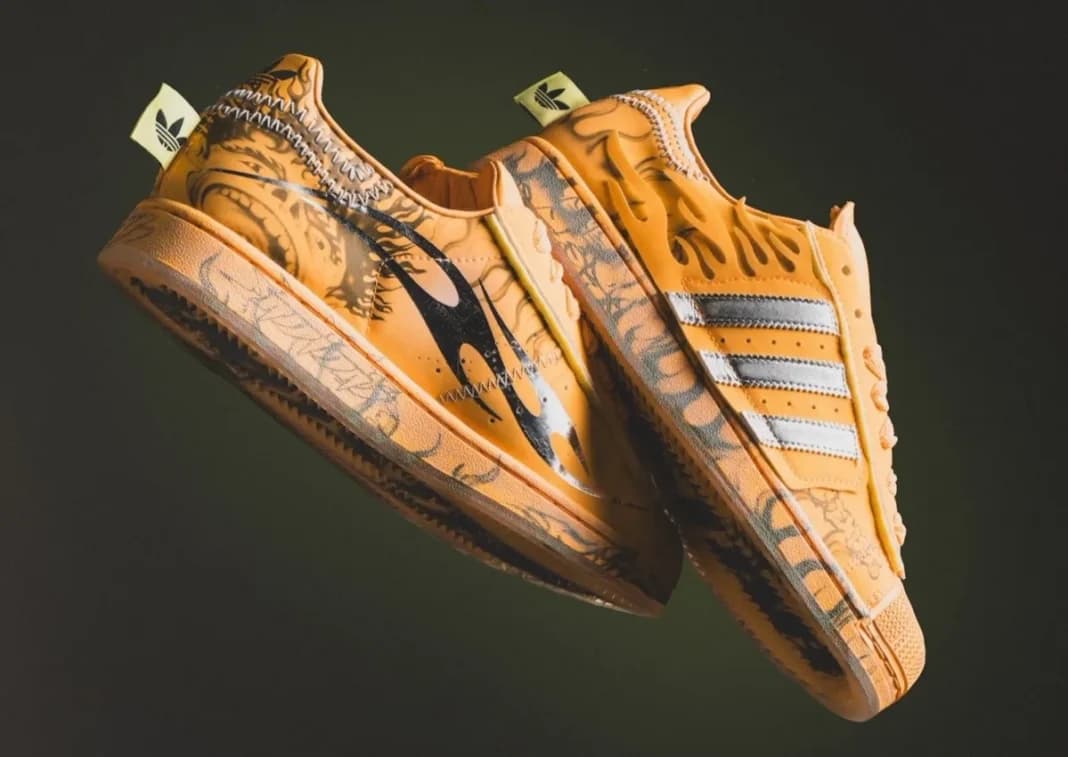 Hellstar x adidas Superstar II "Hazy Orange": The Collab That Refuses to Play It Safe